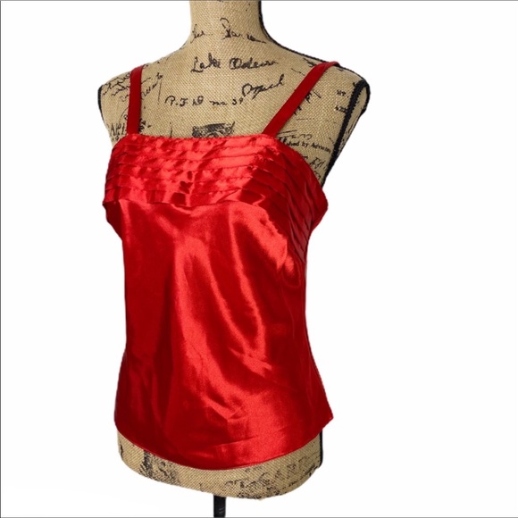 Vintage Red Silky Cami NWT Size Small - Picture 2 of 7